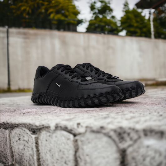 Black Nike Edition J Force 1 Sneakers