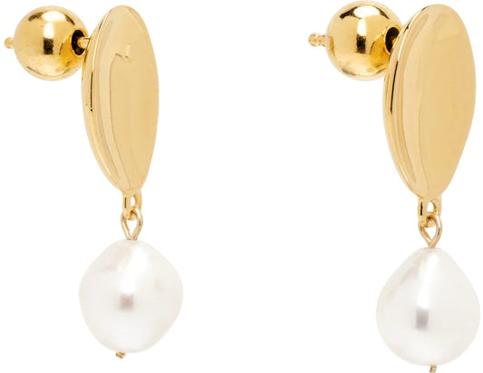 PEARL GOLD EARRINGS